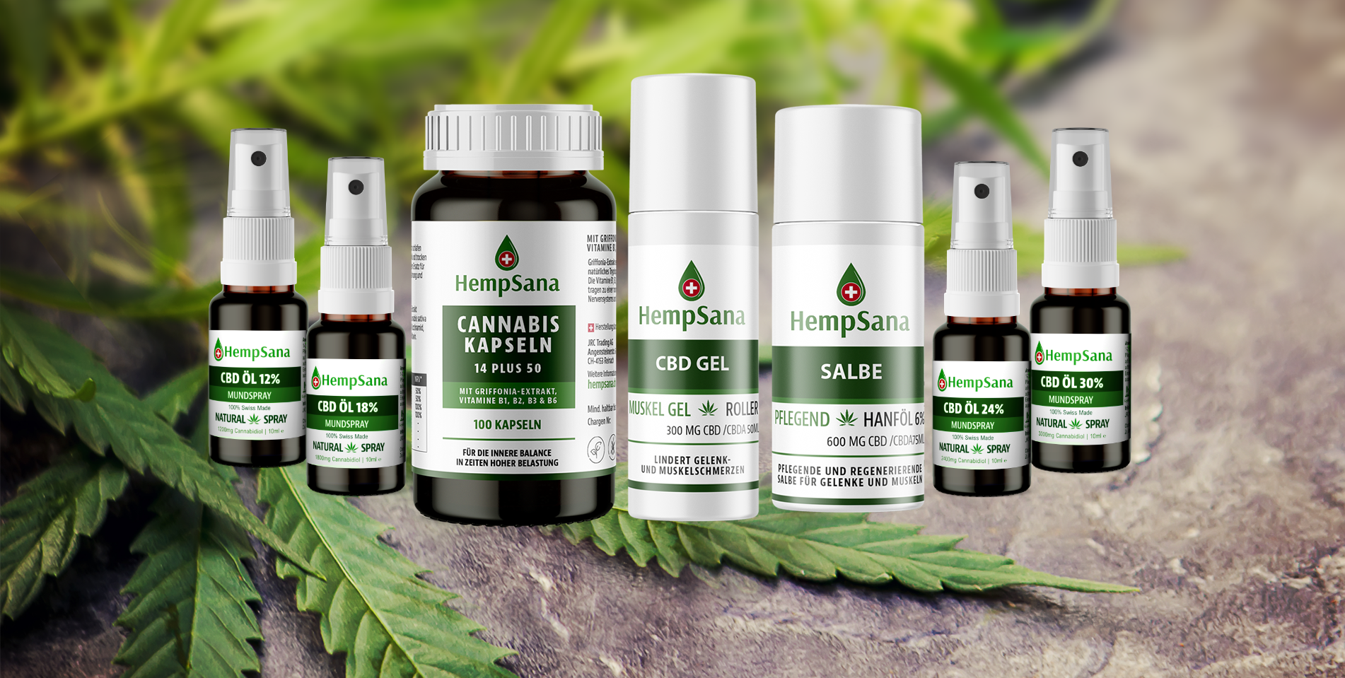 Natürliche CBD Produkte aus 100% Schweizer Herstellung